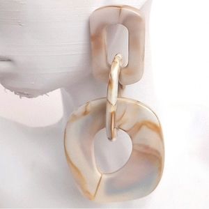 Boho Marbelized Earrings